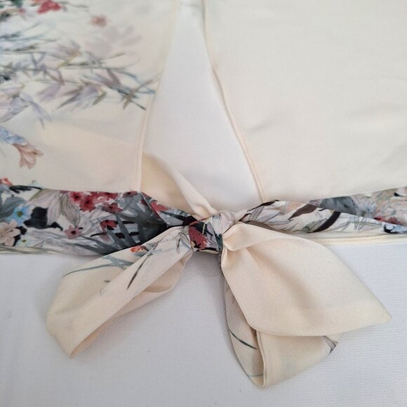 Zara Flowy Floral Top - Picture 3 of 9